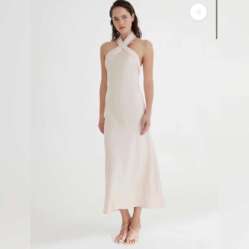 Significant Other, aida dress, olive color